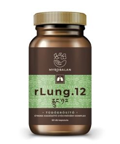 Myrobalan rlung.12 tüdőerősítő és tüdőtisztító gyógynövény-komplexx vegán kapszula 60 db