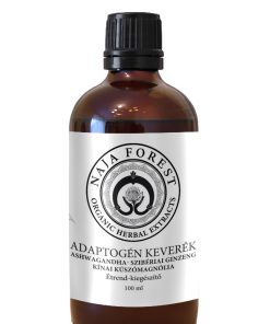 Naja forest adaptogén keverék ashwagandha, szibériai ginzeng, kínai kúszómagnólia étrendkiegészítő 100 ml