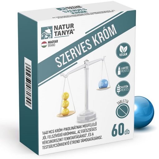 Natur Tanya Szerves króm tabletta 60 db