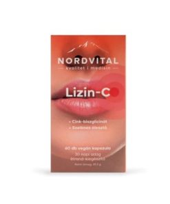 Nordvital lizin-c vegán kapszula 60 db
