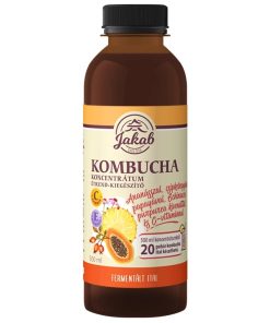 Kombucha tea koncentrátum ananásszal, csipkebogyóval, papayával, echinacea purpurea kivonattal és c-vitaminnal 500 ml