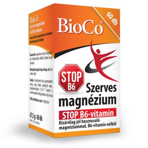 BioCo Szerves Magnézium (Stop B6) 60 db