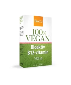 BioCo Vegan B12 1000 mcg tabletta bioaktív 90 db