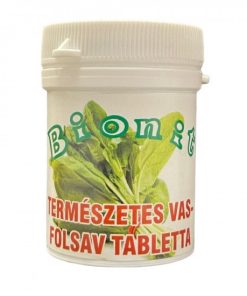 Bionit természetes vas-folsav tabletta 90 db
