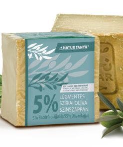 Natur Tanya Lúgmentes Színszappan 5% Babérfaolaj és 95% Olívaolaj 200 g