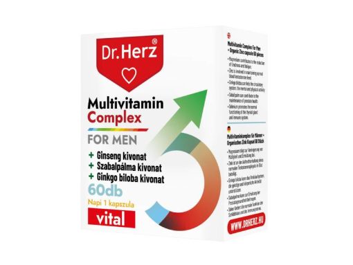Dr.herz multivitamin férfiaknak kapszula 60 db