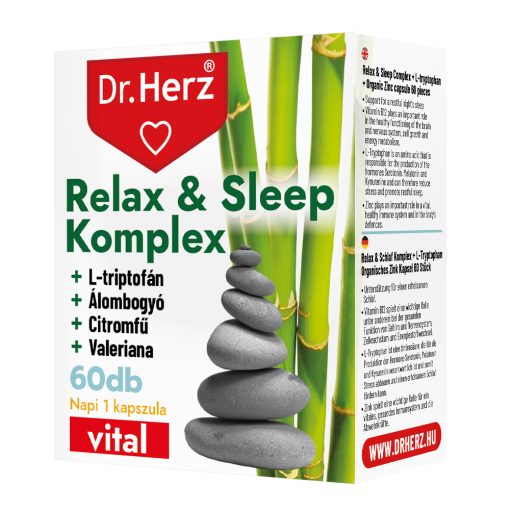Dr.herz relax and sleep komplex kapszula 60 db