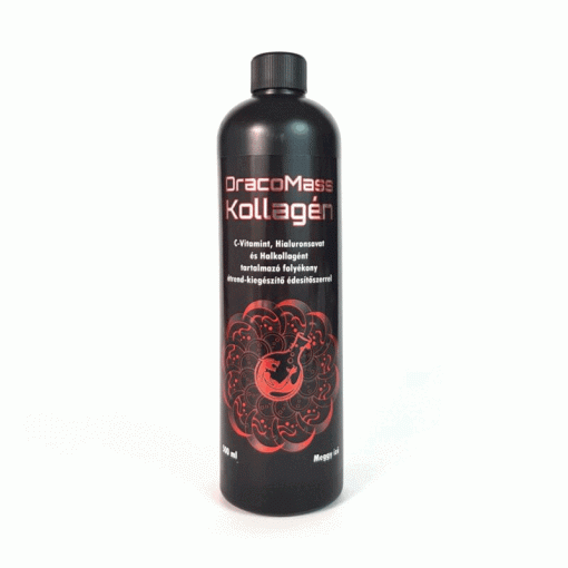 DracoMass kollagén meggy ízű 500 ml