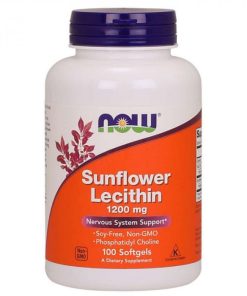 Now sunflower lecithin kapszula 1200mg 100 db
