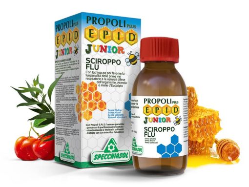 Natur Tanya Specchiasol Flu Junior Immuntámogató szirup gyermekeknek, E.P.I.D.® propolisszal 100 ml
