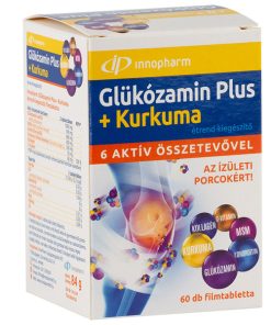 Innopharm glükózamin plus kurkuma filmtabletta 60 db