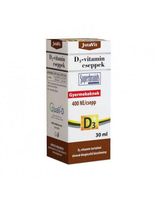 Jutavit d3-vitamin 400NE csepp 30 ml