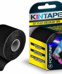 Fortuna kineziológiai tapasz fekete 5cmx5m 1 db