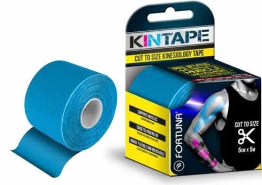 Fortuna kineziológiai tapasz kék 5cmx5m 1 db