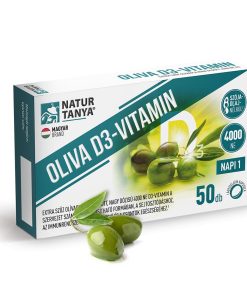 Natur Tanya Oliva D3-vitamin 4000NE lágyzselatin kapszula 50db