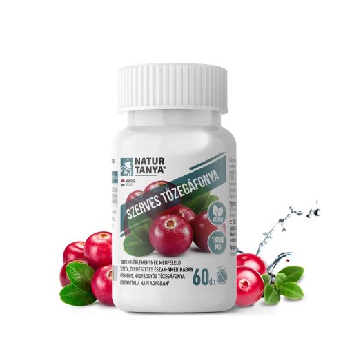 Natur Tanya Szerves Tőzegáfonya tabletta 60 db
