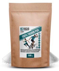 Natur Tanya 100% TAURIN POR - adalékanyagmentes, tiszta, 3000 mg szabad formájú taurin aminosav