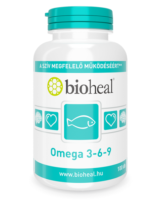 Bioheal omega 3-6-9 lágykapszula 100 db