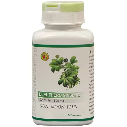 Sun Moon eleuthero gingseng 500mg kapszula 60 db