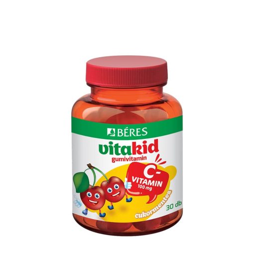 Béres vitakid c-vitamin 100mg gumivitamin 30 db