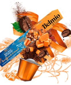 Belmio kávékapszula koffeinmentes caramel nespresso kompatibilis 10 db