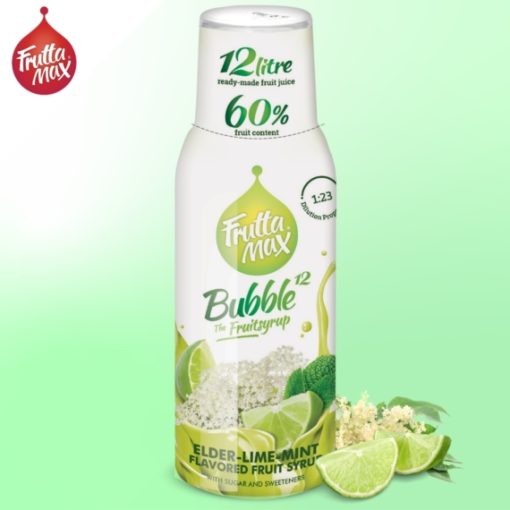 FruttaMax bubble12 bodza-lime-menta 500 ml