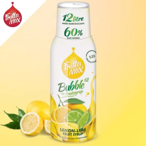 FruttaMax bubble12 citrom-lime 500 ml