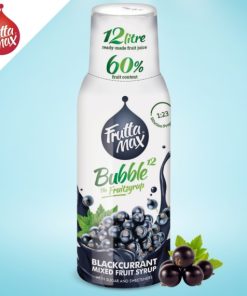 FruttaMax bubble12 feketeribizli 500 ml
