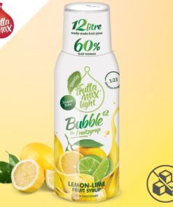 FruttaMax bubble12 citrom-lime light 500 ml