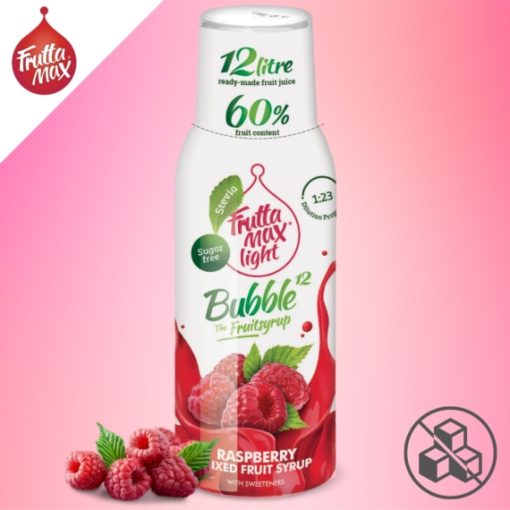 FruttaMax bubble12 málna light 500 ml