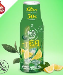 FruttaMax Bubble12 citromos zöld tea cukormentes 500 ml