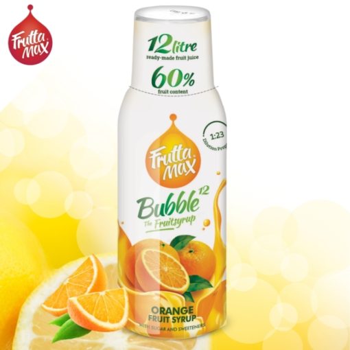 FruttaMax bubble12 narancs 500 ml