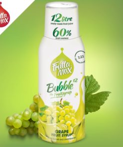 FruttaMax Bubble12 szőlő gyümölcsszörp 500 ml
