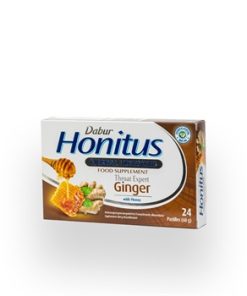 Dabur honitus ginger gyömbér ízű gyógynövényes szopogató tabletta 24 db