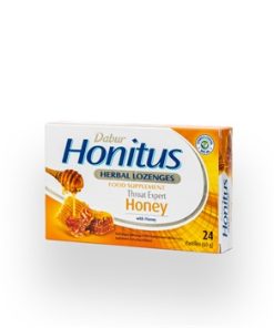 Dabur honitus honey méz ízű gyógynövényes szopogató tabletta 24 db