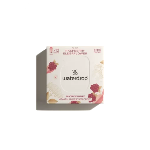 Waterdrop microdrink flair málna, bodzavirág, hársfavirág ízesítéssel 12 db
