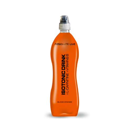 Absolute live isotonic+l-karnitin ital vérnarancs 900 ml