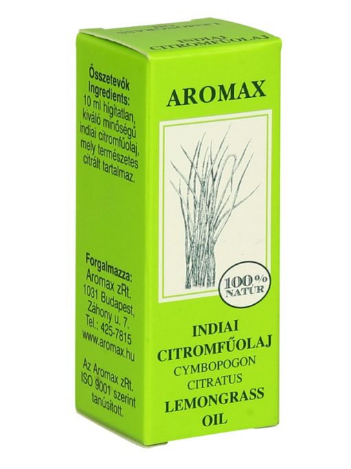 Aromax indiai citromfu illóolaj 10 ml
