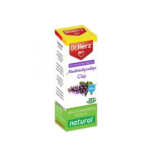Dr. herz muskotályzsálya illóolaj 10 ml