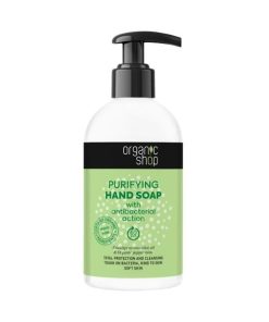 Organic shop folyékony szappan eukaliptusz illóolajjal és bio borsmentával 500 ml