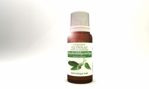 Természetes illóolaj muskotályzsálya 5 ml