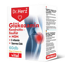 Dr. herz glükozamin+kondrotin-szulfát+msm kapszula 60 db