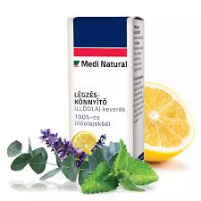 Medinatural légzéskönnyítő 100% illóolaj keverék 10 ml