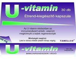 U-vitamin kapszula 30 db
