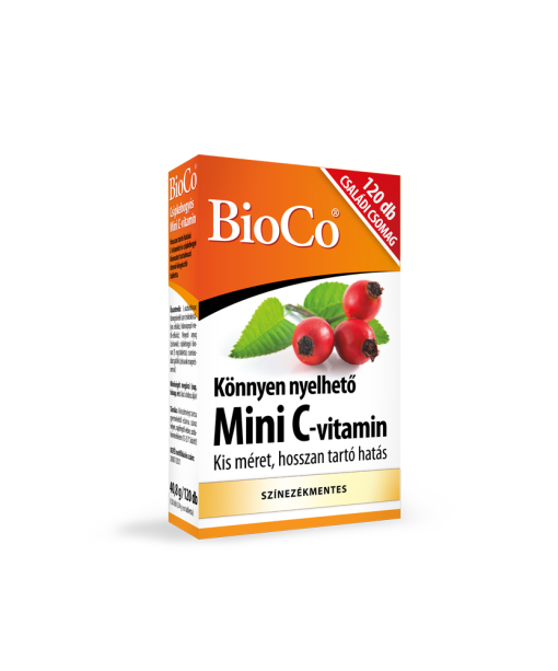 Bioco mini c-vitamin tabletta 120 db