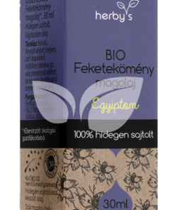 Herbys bio feketekömény olaj hidegen sajtolt 30 ml