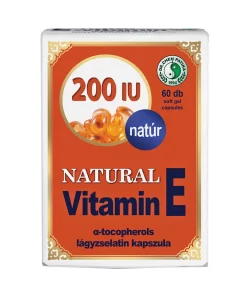 Dr. chen natural vitamin e 200 kapszula 60 db