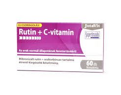 Jutavit rutin+c vitamin tabletta 60 db