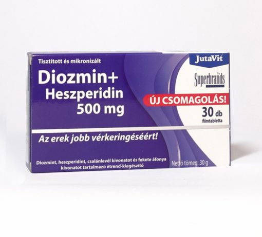 Jutavit diozmin+heszperidin tabletta 500mg 30 db