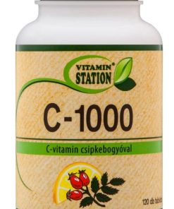 Vitamin Station c-vitamin csipkebogyóval 120 db